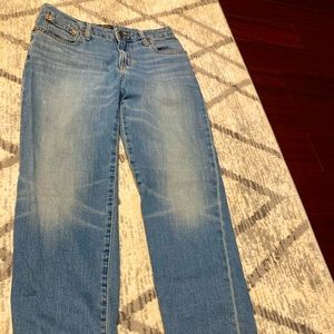 Worn once boys polo jeans